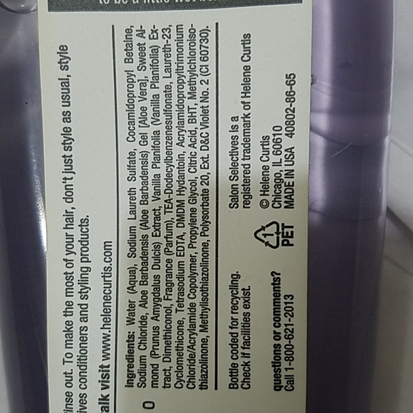 Salon Selectives Completely Drenched Shampoo and Conditioner DISCONTINUED - Picture 6 of 6